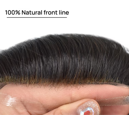 Front Lace: Hair System for a natural hairline