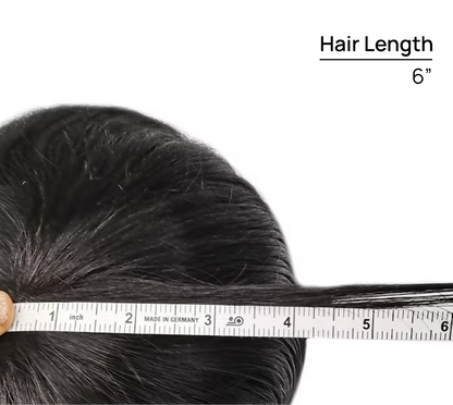 Front Lace: Hair System for a natural hairline