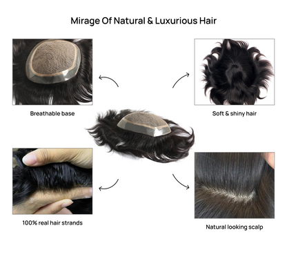 Mirage Hair System: A mirage of soft & shiny looking natural hair